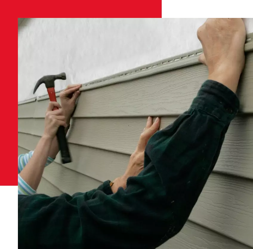 Siding installation