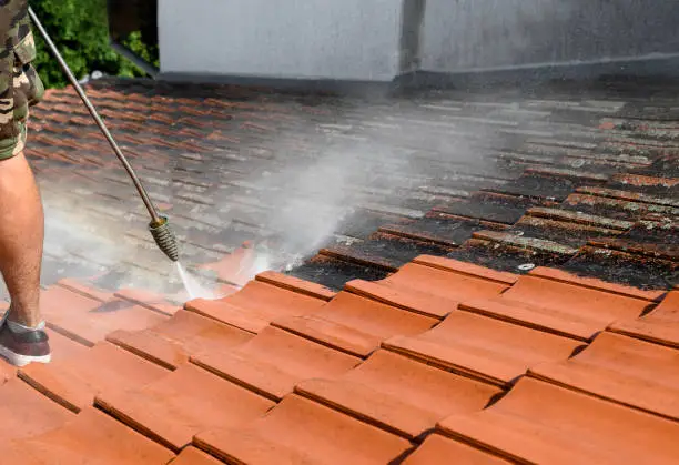 How not to clean roof shingles