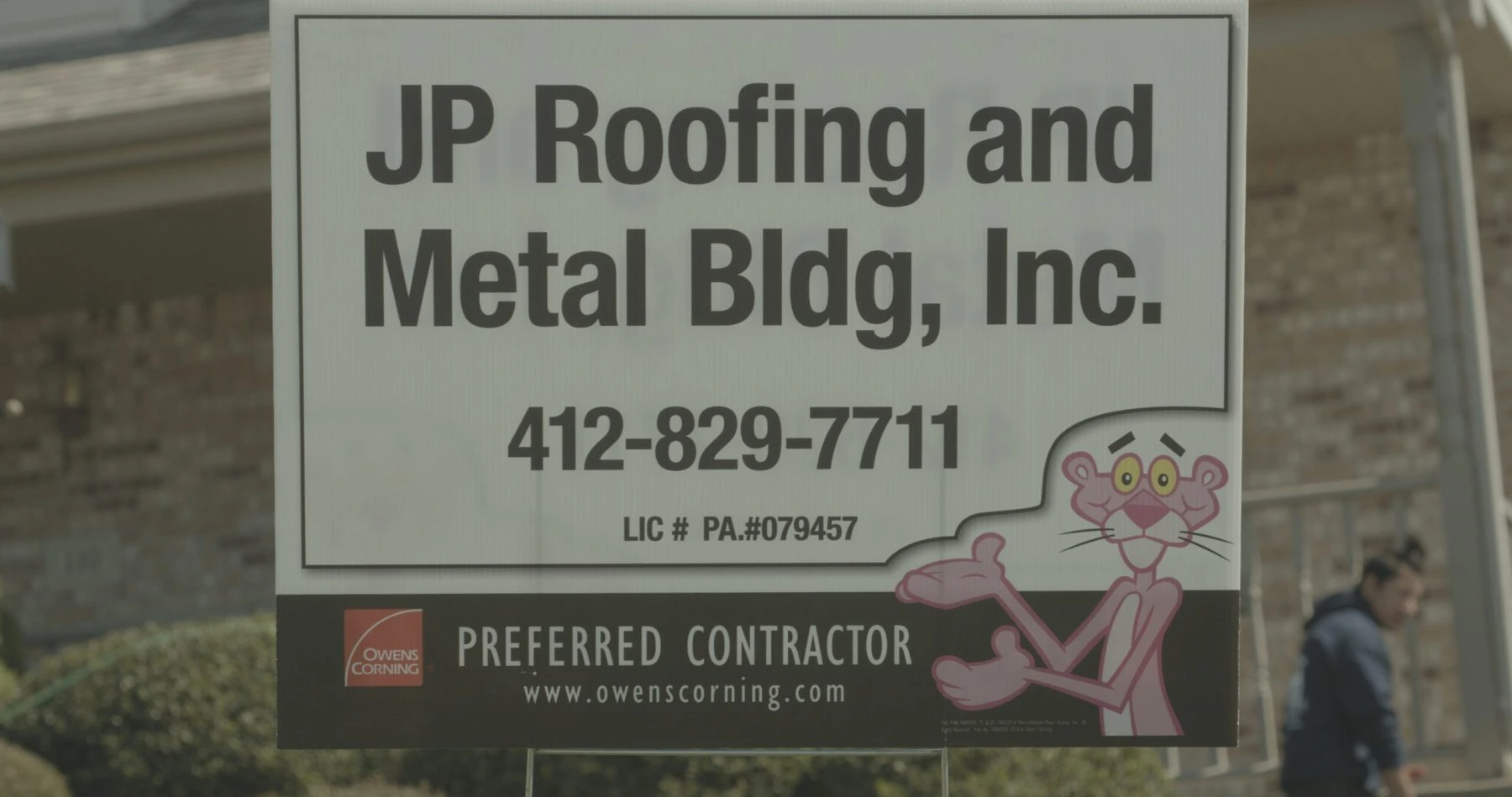 Owens Corning Platinum Preferred Contractor